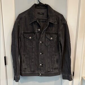Able Merly Denim Jacket, Washed Black, Large, NWOT